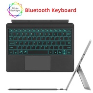 Backlit Bluetooth Keyboard For Microsoft Surface Go 3/2/1, For Surface Pro3/4/5/6/7 Type Cover