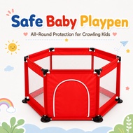 Baby Hexagon Playpen Fence Kids Playground Safety Playpen Fence Activity Center Game Pagar