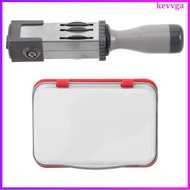 Date Stamp Set Handheld Stamper Adjustable Marker Stamps Compact Roller Clear Imprint Tool  kevvga