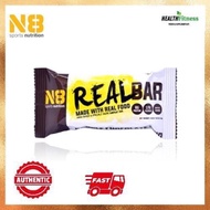 *READY STOCK* N8 Real Bar Energy Bar - Double Chocolate Chip - 40g per bar