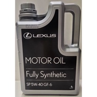 08880-83717 Lexus SAE 5W40 Genuine Motor Engine Oil (4liter) for Proton , Perodua , Honda , Toyota , Hyundai , Kia