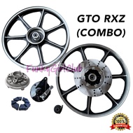 COMBO RXZ GTO KAWASAKI SPORT RIM 18 INCH TK1 7L FULL CHOP 1.4X1.6 MADE IN JAPAN SIAP DISC BEARING BU