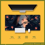 Nezuko Mouse pad extended cute 900x400 Mousepad large Gaming mouse pad anime keyboard pad Mouse mat Desk pad mousepads