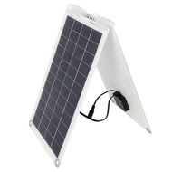 Foldable monocrystalline outdoor solar charging panel photovoltaic panel solar panel 50W solar panel module