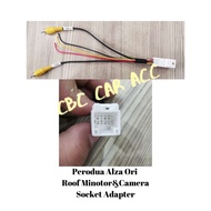 Perodua Alza Roof Monitor&Camera Plug&Play Socket