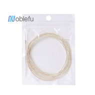 [Noblefu] 6pc Guitar Strings Classical Nylon Classical Strings Silver Guitar Accessories NEW