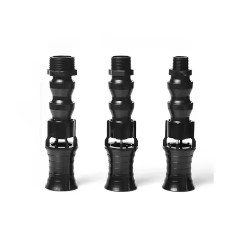 1/2" 3/4'' 1" Wide Vortex Twist Water Flow Accelerators Adjustable Direction Aquarium Rotating Water