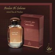 AMBER AL SAHRAA EDP 100ML, Arabic Dubai Original Perfume Rayef 100ml Haruman Oud, First time in Mala
