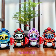 FLASHPULSE Opera Face Changing Doll, Sichuan Opera Peking Opera Figure Panda Face-changing Toy Doll,