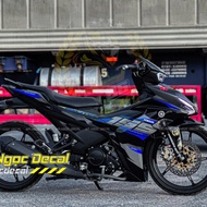 Removable sticker 155 for Ex155 Exciter155 Glossy Black