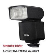 For Sony HVL-F46RMA Flash Speedlight Sticker Vinyl Wrap Film Flash Speedlight Body Protective Sticke
