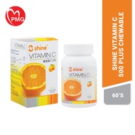 Shine Vitamin C 500 Plus Chewable Tab 60's - vitamin C / act as antioxidant