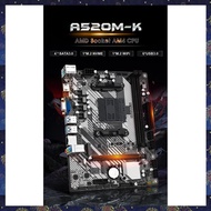 (KFAT) A520M-K Gaming Motherboard AMD AM4 2*DDR4 Memory 64GB Nvme M.2 USB3.2 Micro ATX Desktop Mothe