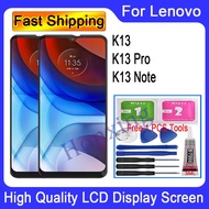 Original Lenovo K13 K13 Pro K13 Note LCD Display Touch Screen With Frame Replacement