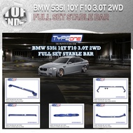 TYPE ONE 100% ORIGINAL BMW 535i 10Y F10 3.0T 2WD FULL SET STABLE BAR COLOUR BLUE CAR BODYKIT