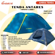TENDA LWY Camping Tent 2pCOMPASS - Alloy Tent with 2-3 Person Capacity, Double Layer - Camping Tent