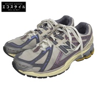 New Balance 男士網面跑步鞋/運動鞋 灰色 x 紫色 26cm M1906RRA 8 (US) [二手]