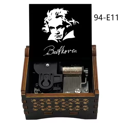 For Elise Music Box Hand Crank Windup Musical Box Christmas decorations music box Birthday,Valentine