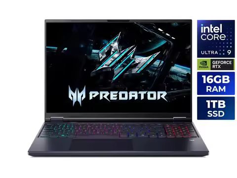 Acer Predator Helios Neo 16 AI - 16.0" WQXGA 180 Hz - Intel Core Ultra 9 290HX Plus - GeForce RTX 50