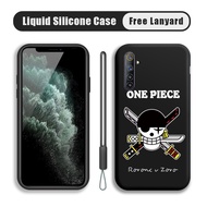 Casing For Oppo Reno 3 Pro 5G Reno 3 4G A91 2020 Reno 2 2F 2Z Z 10x Zoom Ace R9S R9s Plus R15 Pro R17 Pro Cute Anime Character One-Piece Luffy Zoro For Boys Girls Softcase Original Soft Liquid Silicone Full Cover Shockproof Phone Case