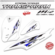 UV STICKER TRANSPARENT UV STICKER/ MIO OLD 110 TRANSPARENT MIO SMILE STICKER STRIPING/