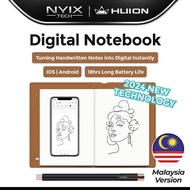 【ORIGINAL】HUION Note 2-in-1 Digital Notebook Smart Writing Drawing Tablet, Bluetooth Wireless Paper