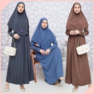 Gamis Abaya RouHeejab Set Hijab / Abaya Set Hijab / Gamis Set Hijab Latest Syari Gamis