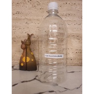 PET 2 1Litre Empty Round Bottle (Shorty) With 28MM Cap/Trigger Sprayer / Lotion Pump / Fliptop Cap