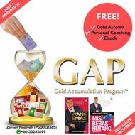 🔥[EMAS PATUH SYARIAH GOLDBAR/DINAR] EMAS 0.4+++ GRAM GAP PUBLIC GOLD + BUKU WANG EMAS & MISI BEBAS H