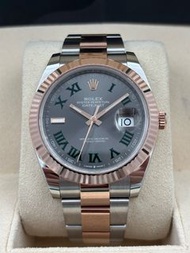 二手 USED  ROLEX 勞力士 DATEJUST 126331 溫布頓面 2024年8月 全套 FULL SET
