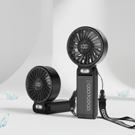 GOOJODOQ,,100,,LED  GOOJODOQ Kipas Mudah Alih, Saiz Mini, Kawalan 100-Kelajuan, Boleh Dicas Semula, 