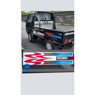 SUZUKI Pick up striping carry futura 1.5SUZUKI body sticker/ super cargo pick upSUZUKI 1.5i (1500cc)