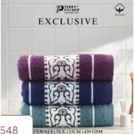  (CONTENTS 2 PCS) Terry Palmer Motif Towel Size 70 x 135 100% Cotton Material Absorbent Smooth Soft 