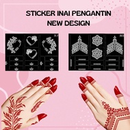 Sticker inai / Henna Stencil / Sticker Henna NEW DESIGN