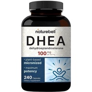 NatureBell DHEA 100mg Supplement - Tenaga Lelaki | DHEA | 240 capsules | Shopee Malaysia Ready Stock