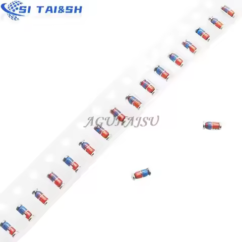 100PCS ZMM 3V 3V3 3V9 4V7 5V1 7V5 8V2 10V 12V 15V 16V 18V 20V 24V LL34 SMD Zener diode package 1/2W 