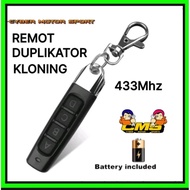 Remot duplikat kloning frekuensi 433 Mhz . Remot kontrol pengganti atau duplikat remot lama. mobil m