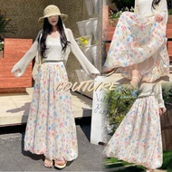 Couture From Bangkok Balloon Skirt Sweet Floral With Hidden Waist Wear It And Will Be Flowing. Any F