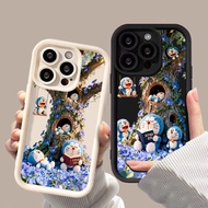 Cute Blue Cat Case for Xiaomi 15T 14T 13T 11T Pro POCO X7 X6 M6 Pro C65 C75 C61 Silicone Case