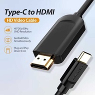 Vention USB 3.1 Type C to HDMI 1.4 Cable 4K Adapter hdmi cable phone to tv Compatible With Dell XPS 