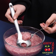 GIOVANNI Croquettes Meatball Spoon Mold, Non-stick Hangable Meatball Maker Spoon, Kitchen Accessorie