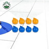 [Whcart] 8x Tabletop Curling Game for Kids Adults Shuffleboard Accessories Table Game