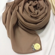 FREE BROOCH. LILY SHAWL.SHAWL HEAVY CHIFFON. SHAWL 2 METER