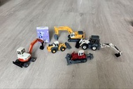 Siku Liebherr 、Schaeff 、Terex工程車模型 挖泥機 裝載機 推土機