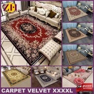 ZH 300CM X 200CM 6XL Karpet 5D Ruang Tamu Velvet Carpet Super Big Size Rugs Big Mat Permaidani Raya 