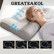 GREATESKOL Sleep Apnea Pillow, Cervical Support Sleep Protection Orthopedic Deep Sleep Pillow,  Non-