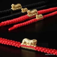 Biting Money Tiger Bracelet Thailand Amulet LP Temple Fortune Pig Lucky Elephant Hanuman Butterfly K