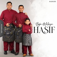 BAJU MELAYU REGULAR FIT LEHER CEKAK MUSANG | BAJU MELAYU BUDAK | BAJU MELAYU PLUS SIZE by HASNURI