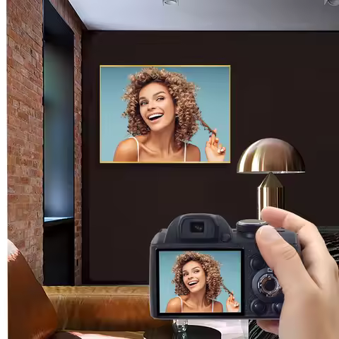 custom photo Hairstyle Art Print - Poster for Hair Studio Wall Decor & Beauty Shop Advertising1pcs A