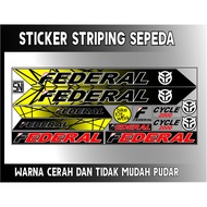FEDERAL CUSTOM STRIPING ALL BIKE STICKER